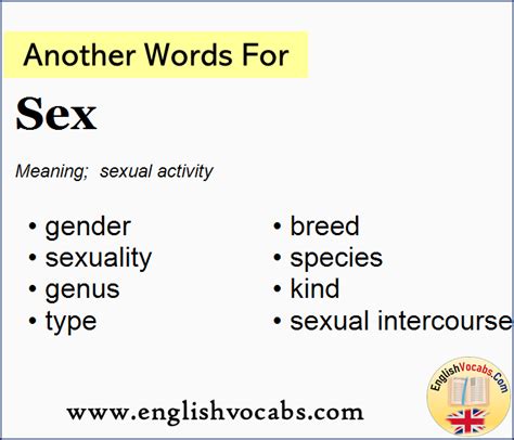 sexual synonyms|What is another word for sexual .